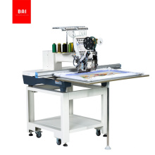 BAI fast speed single head 500*1200mm top quality sequin/flat embroidery machine for sale